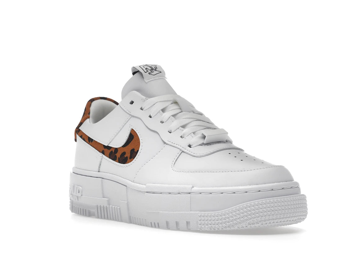 Nike Air Force 1 Low Pixel SE White Leopard (Women's) - vue secondaire A