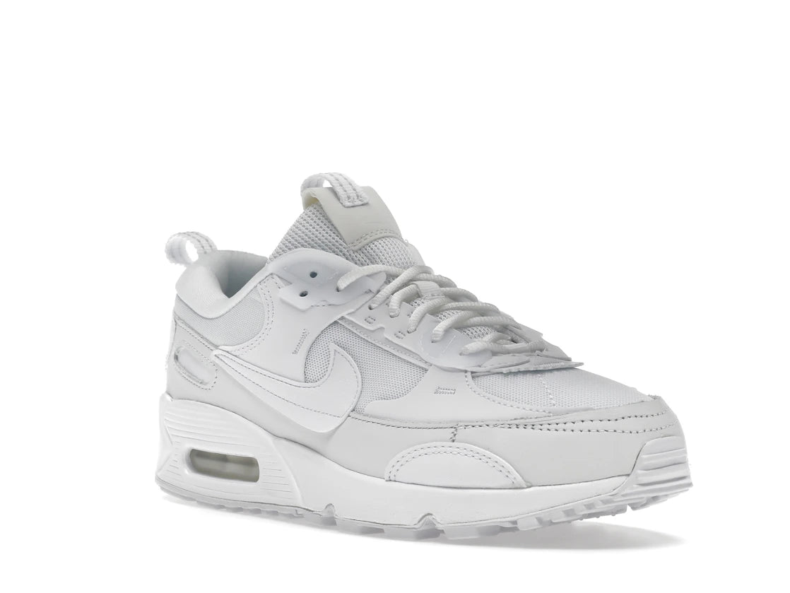 Nike Air Max 90 Futura Triple White (Women's) - vue secondaire A