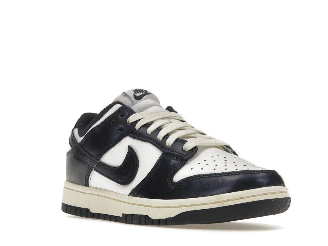 Nike Dunk Low PRM Vintage Navy (Women's) - vue secondaire A