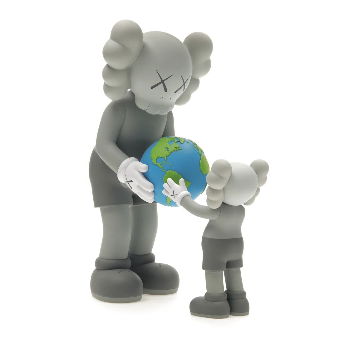 KAWS THE PROMISE Vinyl Figure Grey - vue secondaire A