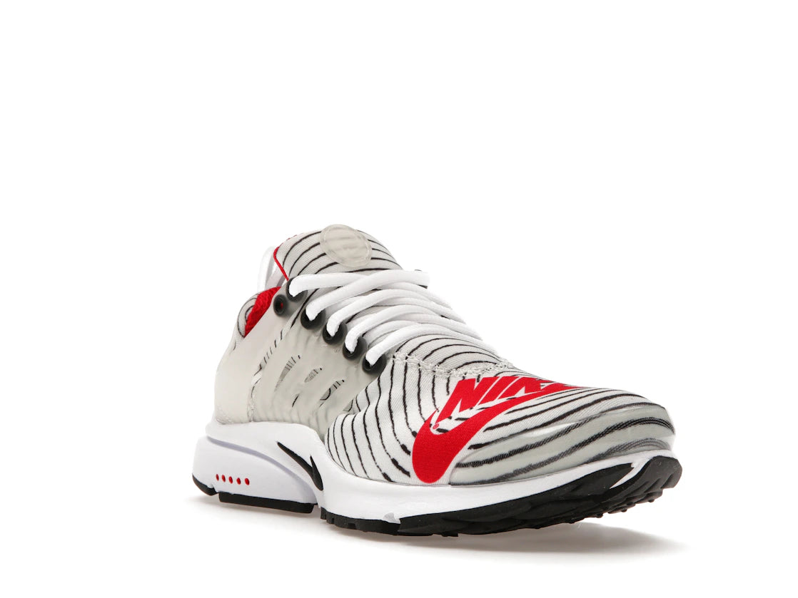 Nike Air Presto Hypnotic White Red - vue secondaire A