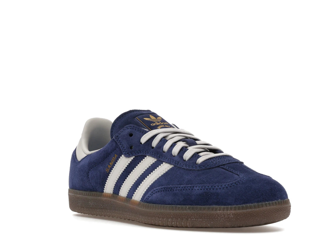 adidas Samba ADV Dark Blue Grey Gum - vue secondaire A