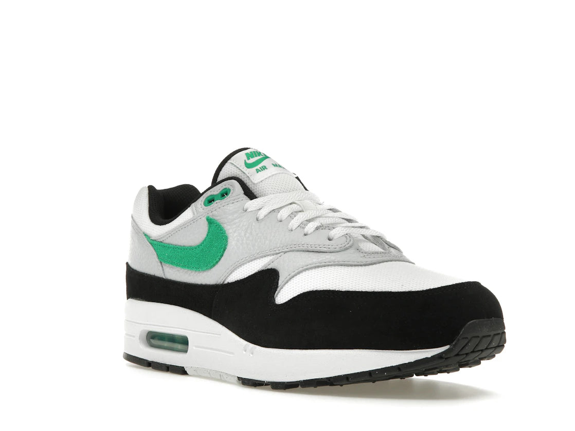 Nike Air Max 1 White Black Stadium Green - vue secondaire A