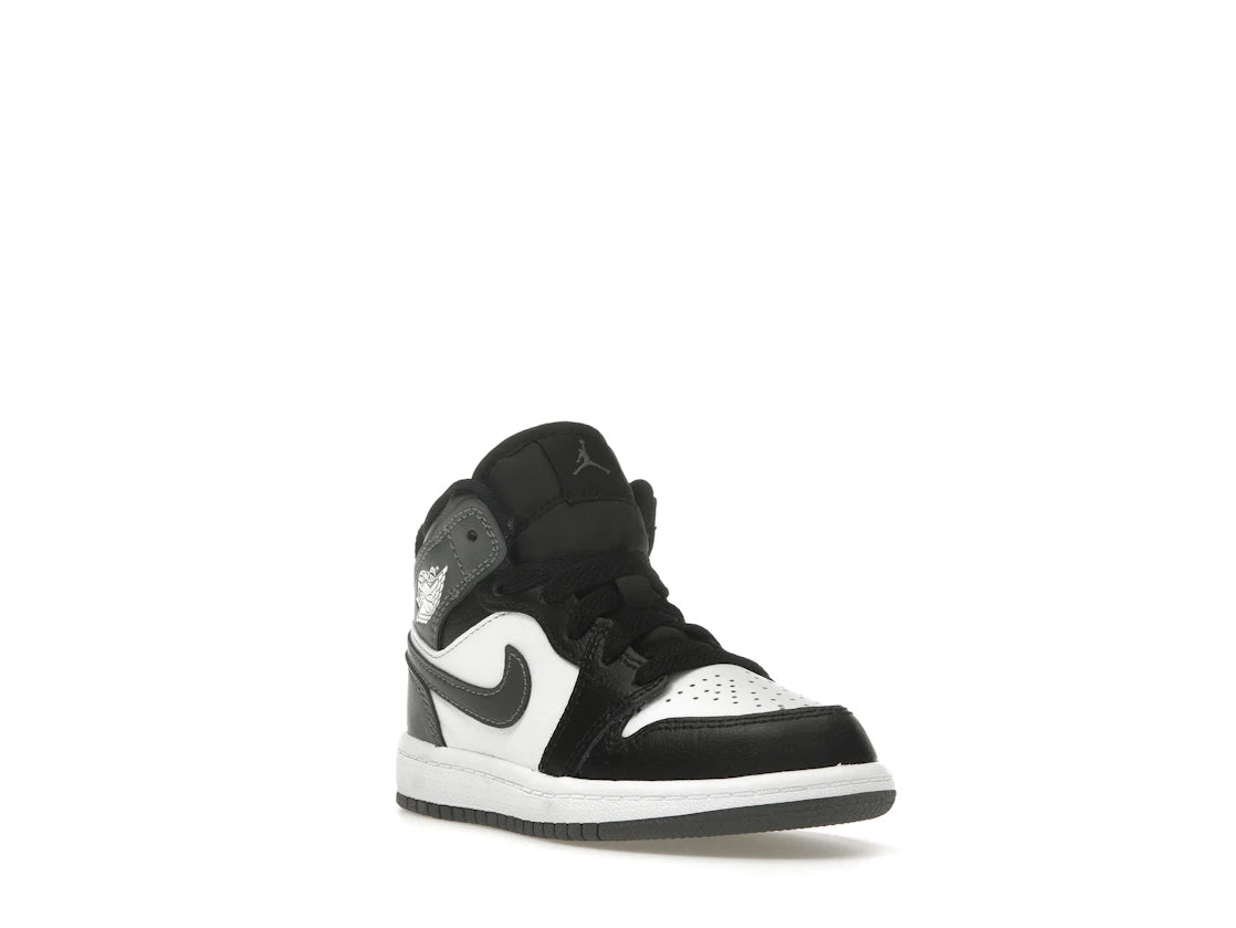 Jordan 1 Mid Black White Iron Grey (PS) - vue secondaire A