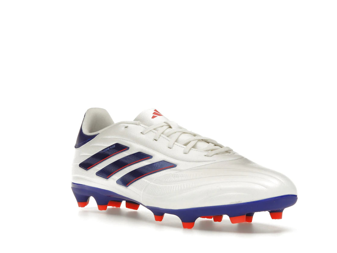adidas Copa Pure 2 League FG Cloud White Lucid Blue Solar Red - vue secondaire A