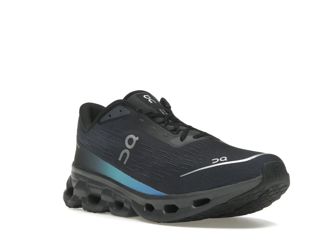 On Running Cloudspark Black Blueberry - vue secondaire A