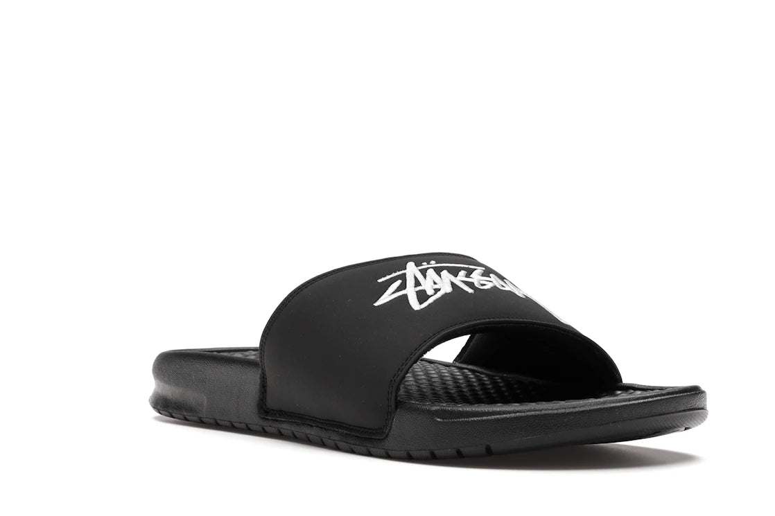 Nike Benassi Stussy Black - vue secondaire A