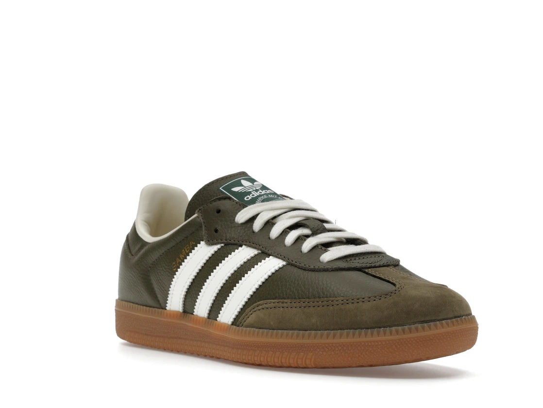 adidas Samba OG Medium Raw Khaki Gum - vue secondaire A