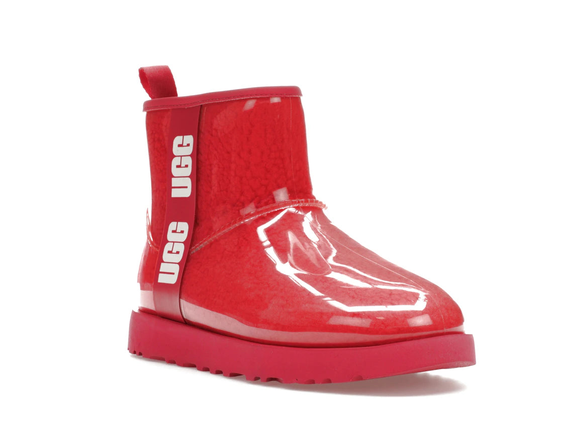 UGG Classic Clear Mini Boot Hibiscus Pink (Women's) - vue secondaire A