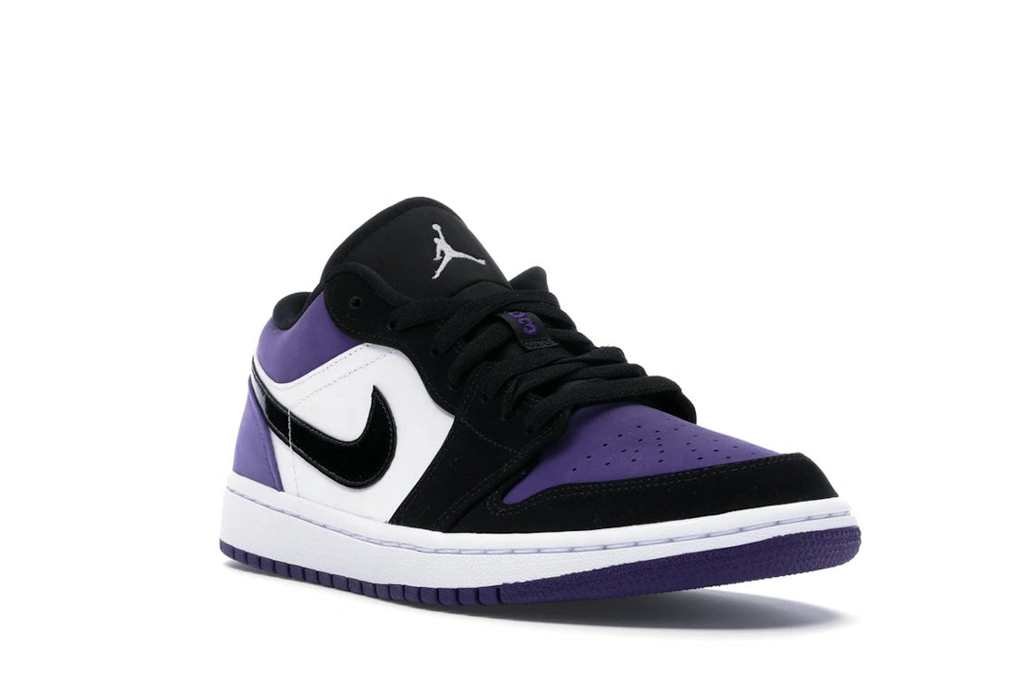Jordan 1 Low Court Purple - vue secondaire A