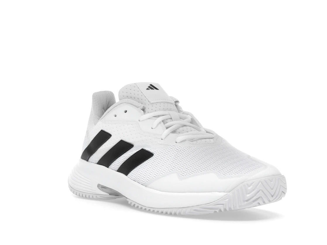 adidas Courtjam Control Cloud White Core Black Matte Silver - vue secondaire A