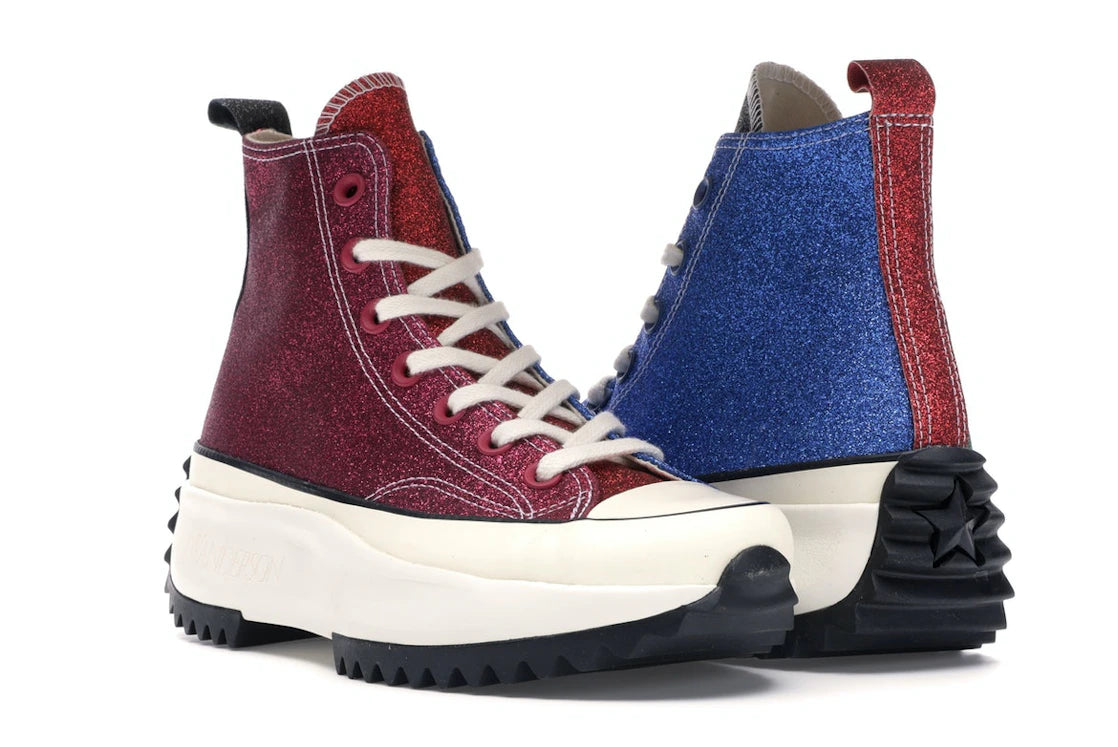 Converse Run Star Hike Hi JW Anderson Glitter - vue secondaire A