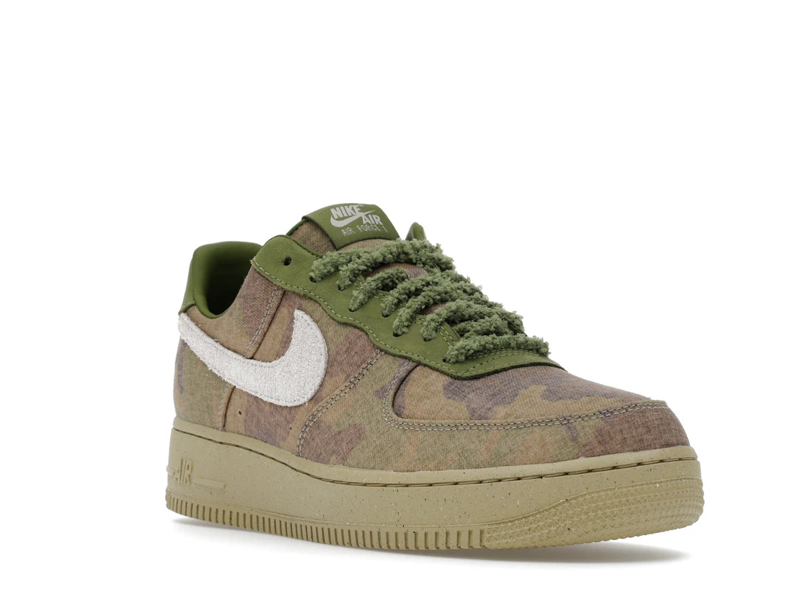 Nike Air Force 1 Low QS Wheatgrass Camo - vue secondaire A