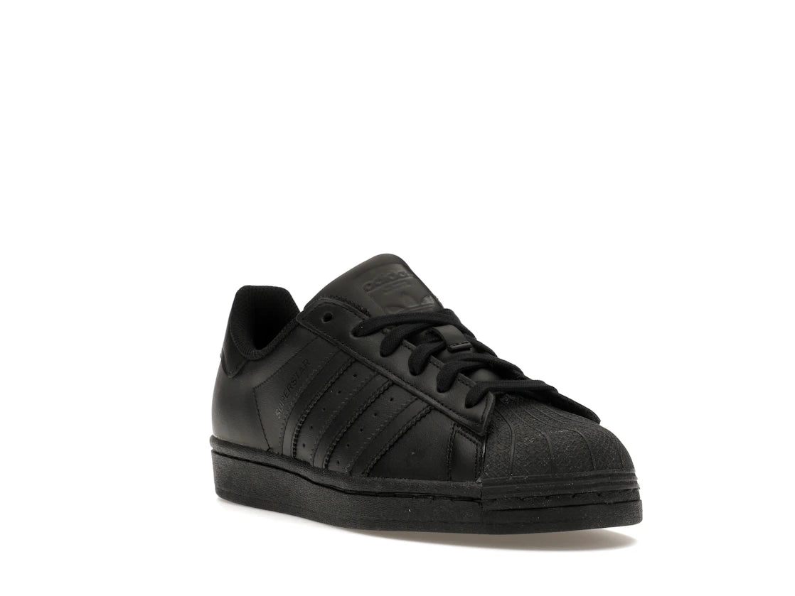 adidas Superstar Triple Black (GS) - vue secondaire A