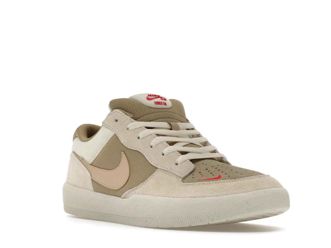 Nike SB Force 58 Coconut Milk Neutral Olive - vue secondaire A