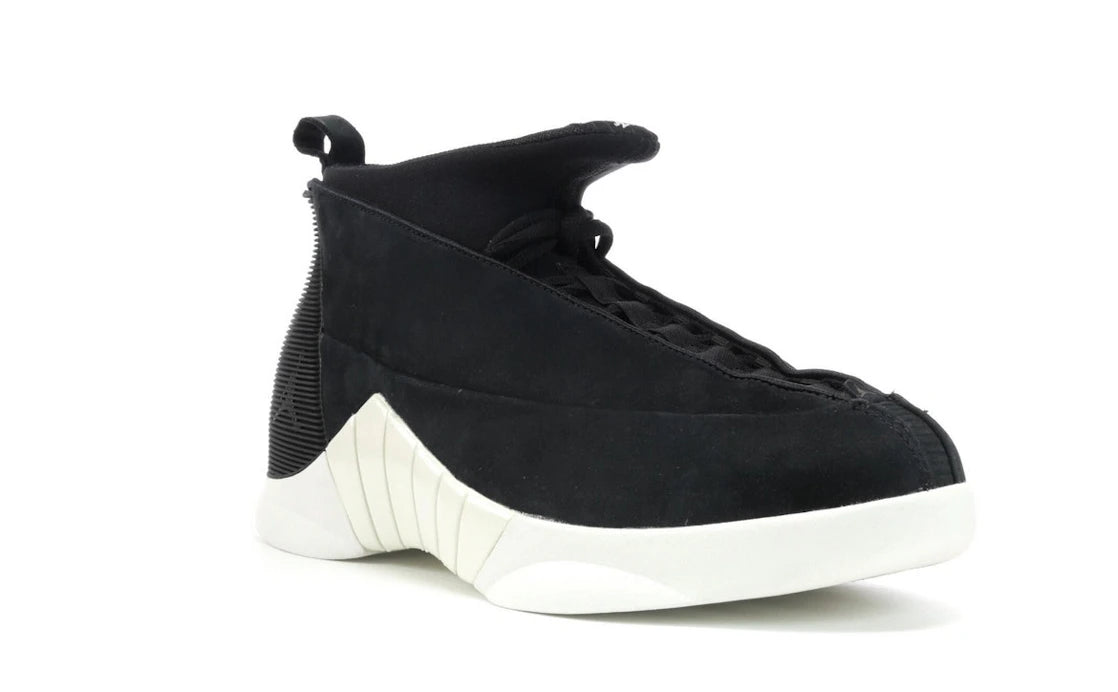 Jordan 15 Retro PSNY Black Suede - vue secondaire A