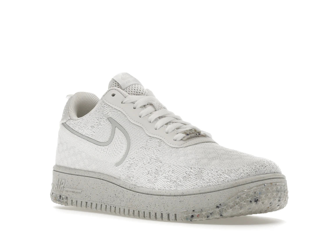 Nike Air Force 1 Low Crater Flyknit White Platinum Tint - vue secondaire A