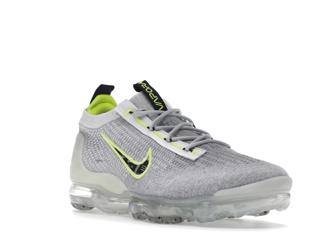 Nike Air VaporMax 2021 FK Wolf Grey White Volt - vue secondaire A