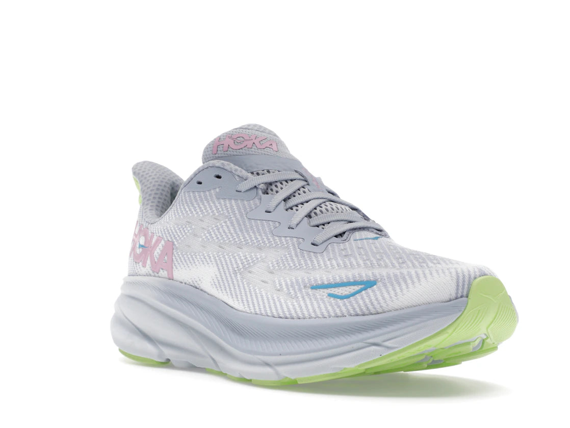 Hoka One One Clifton 9 Gull Sea Ice (Women's) - vue secondaire A