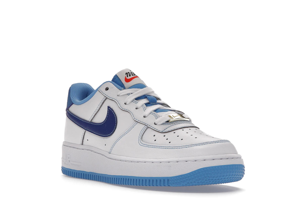 Nike Air Force 1 Low S50 White University Blue (GS) - vue secondaire A
