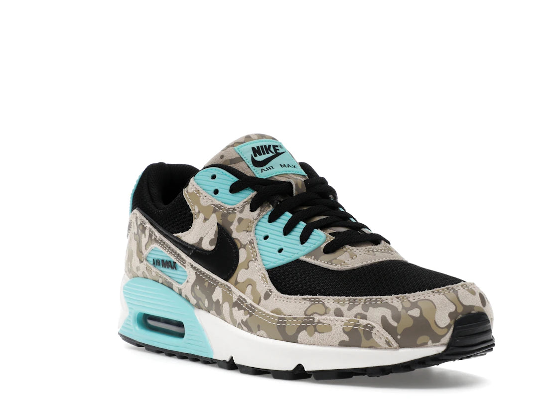 Nike Air Max 90 Premium Aurora Green Camo - vue secondaire A