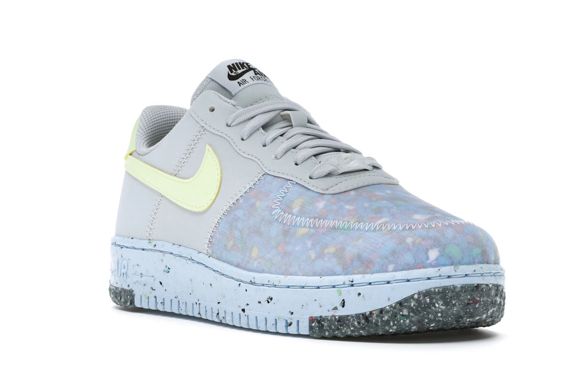 Nike Air Force 1 Crater Pure Platinum Barely Volt (Women's) - vue secondaire A