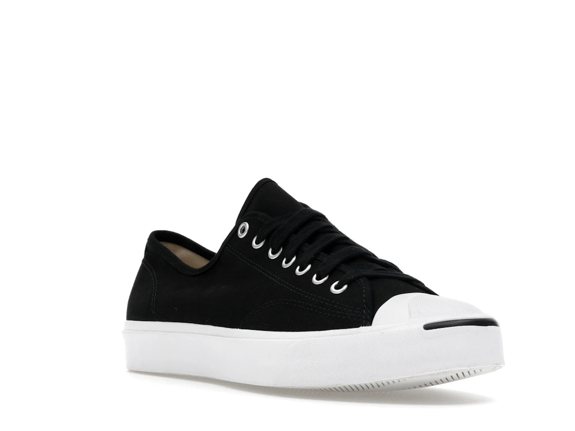 Converse Jack Purcell Canvas Low Black - vue secondaire A