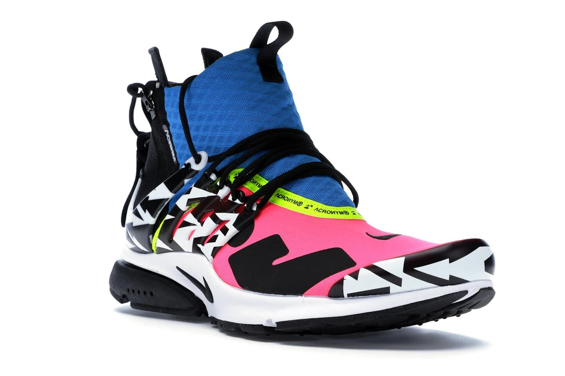 Nike Air Presto Mid Acronym Racer Pink - vue secondaire A