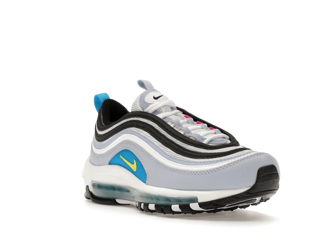Nike Air Max 97 Blue Whisper Opti Yellow (GS) - vue secondaire A
