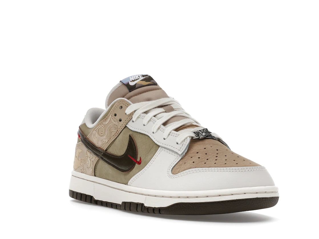 Nike Dunk Low Pegasus Pack Linen Phantom - vue secondaire A