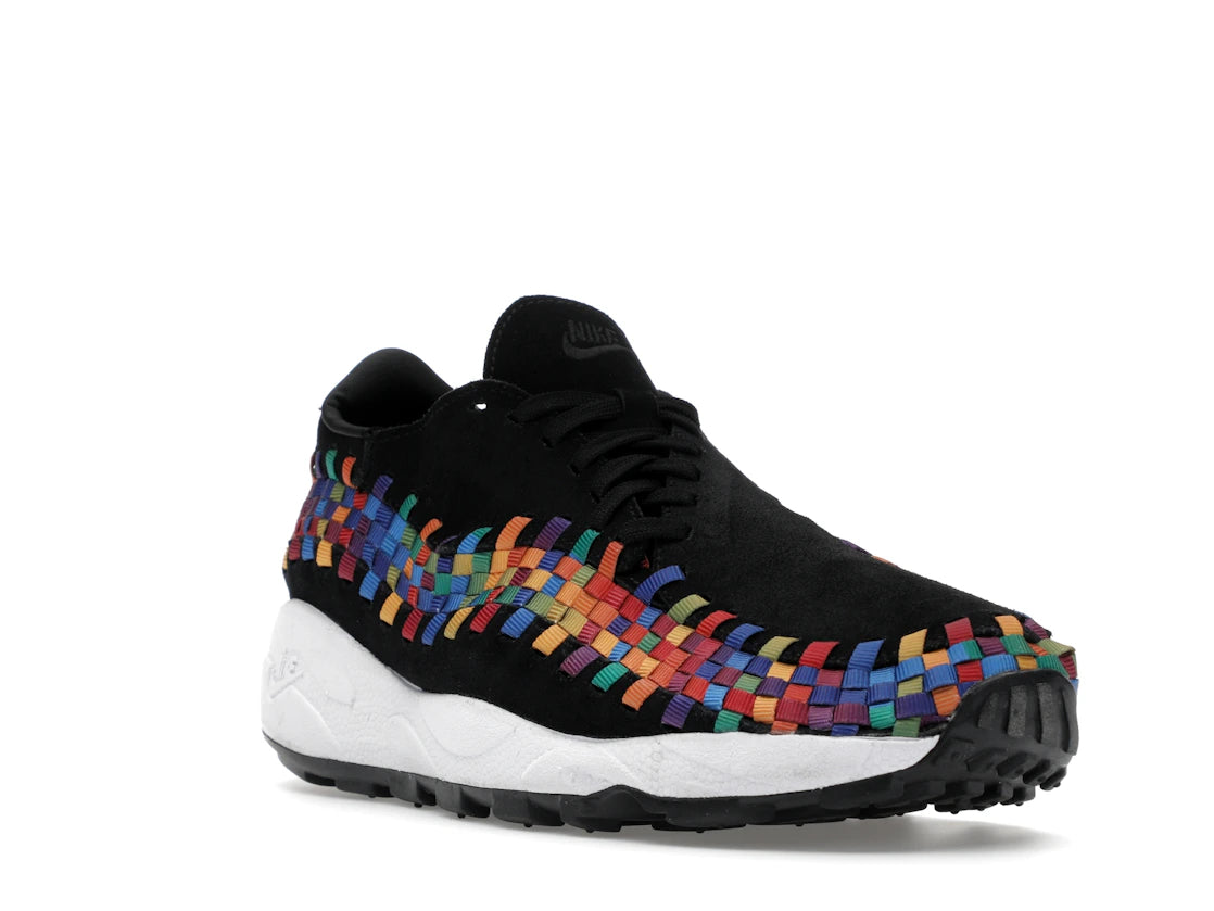 Nike Air Footscape Woven Black Rainbow (Women's) - vue secondaire A