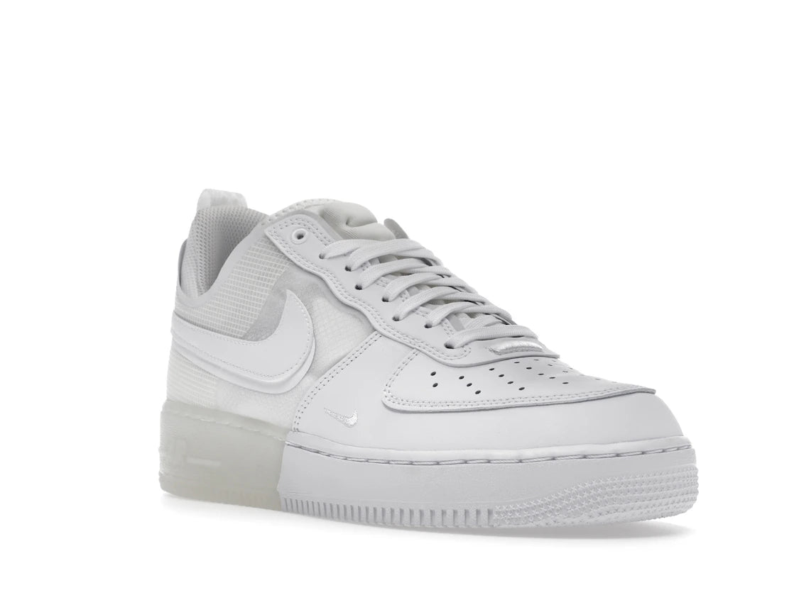 Nike Air Force 1 React Triple White - vue secondaire A