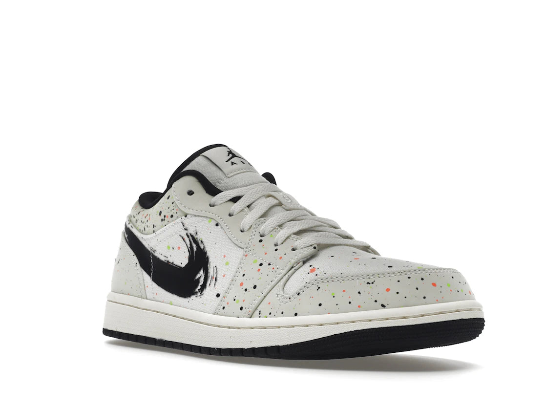 Jordan 1 Low Brushstroke - vue secondaire A
