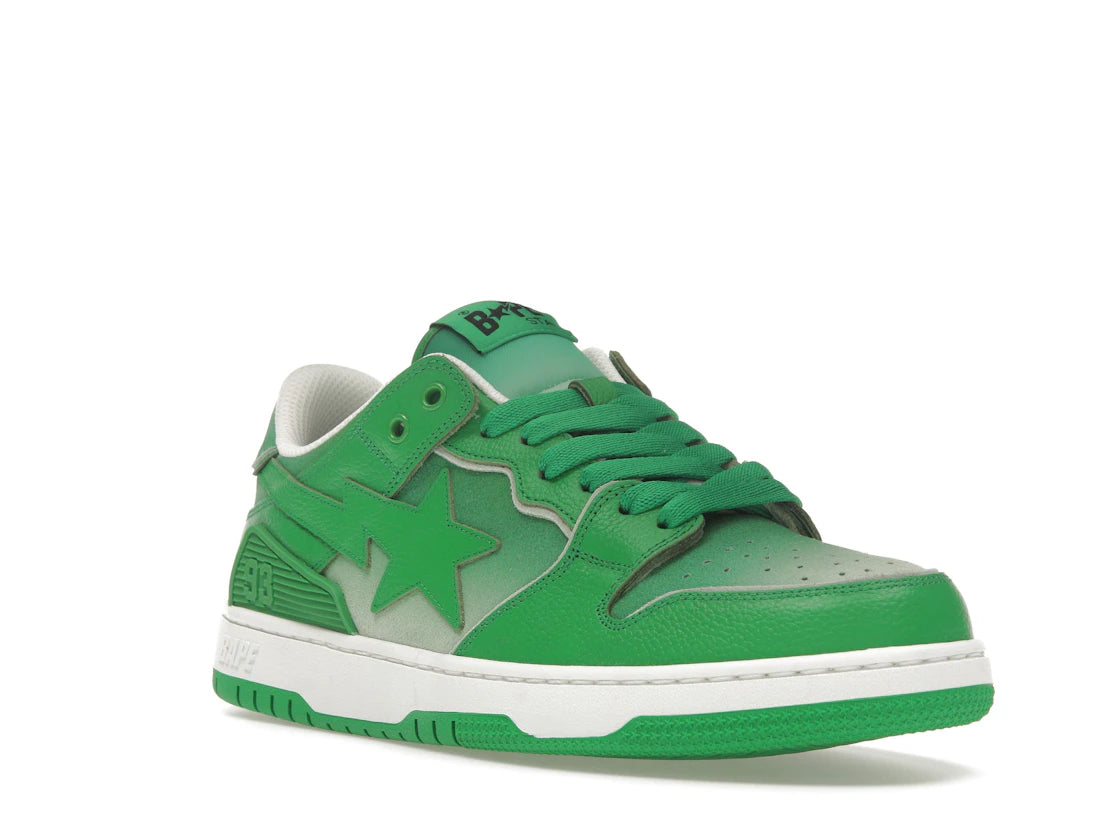A Bathing Ape Sk8 Sta #4 Green - vue secondaire A