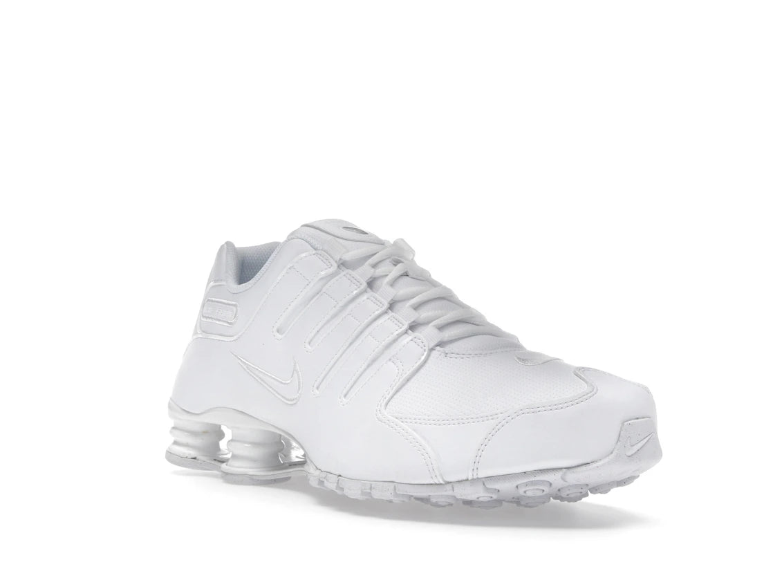 Nike Shox NZ Triple White - vue secondaire A