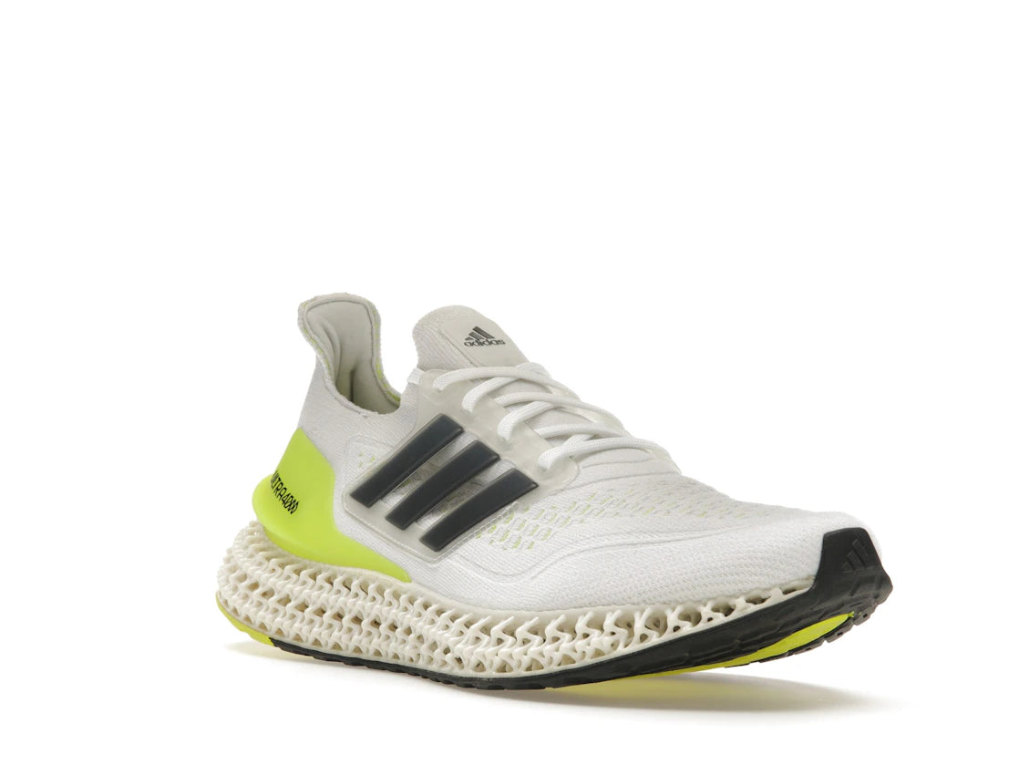 adidas Ultra 4DFWD White Solar Yellow - vue secondaire A