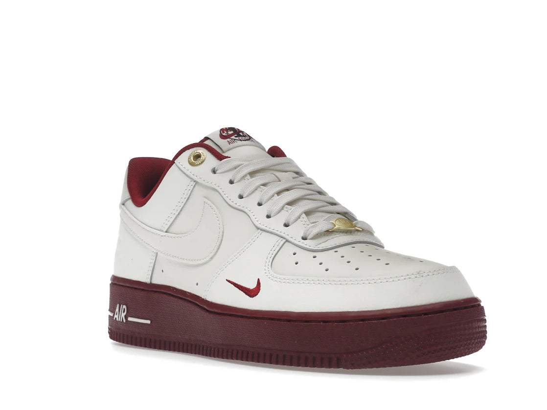 Nike Air Force 1 Low '07 SE 40th Anniversary Edition Sail Team Red (Women's) - vue secondaire A