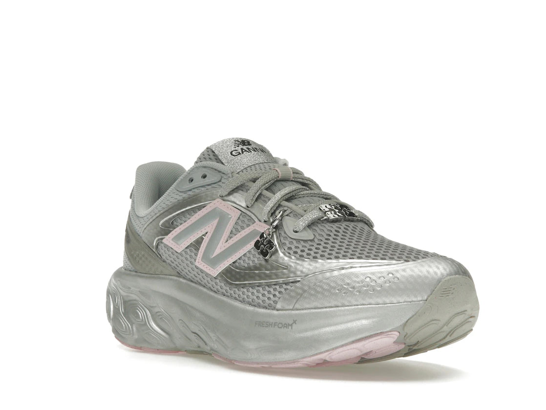 New Balance Fresh Foam Trainer GANNI Silver Metallic - vue secondaire A