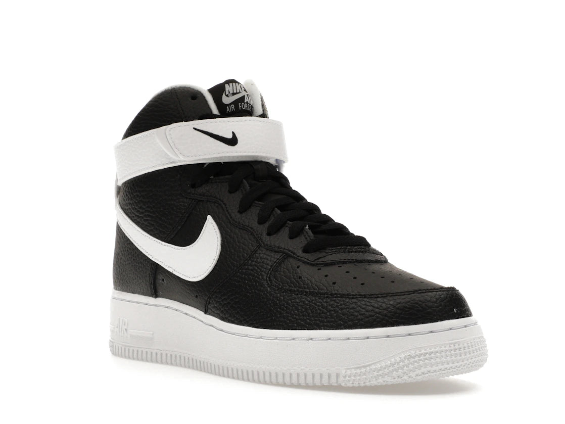 Nike Air Force 1 High '07 Black White - vue secondaire A