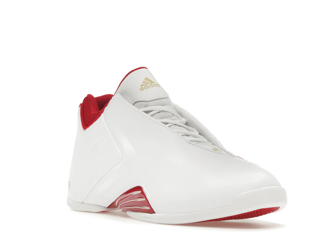 adidas T-Mac 3 Restomod White Better Scarlet - vue secondaire A