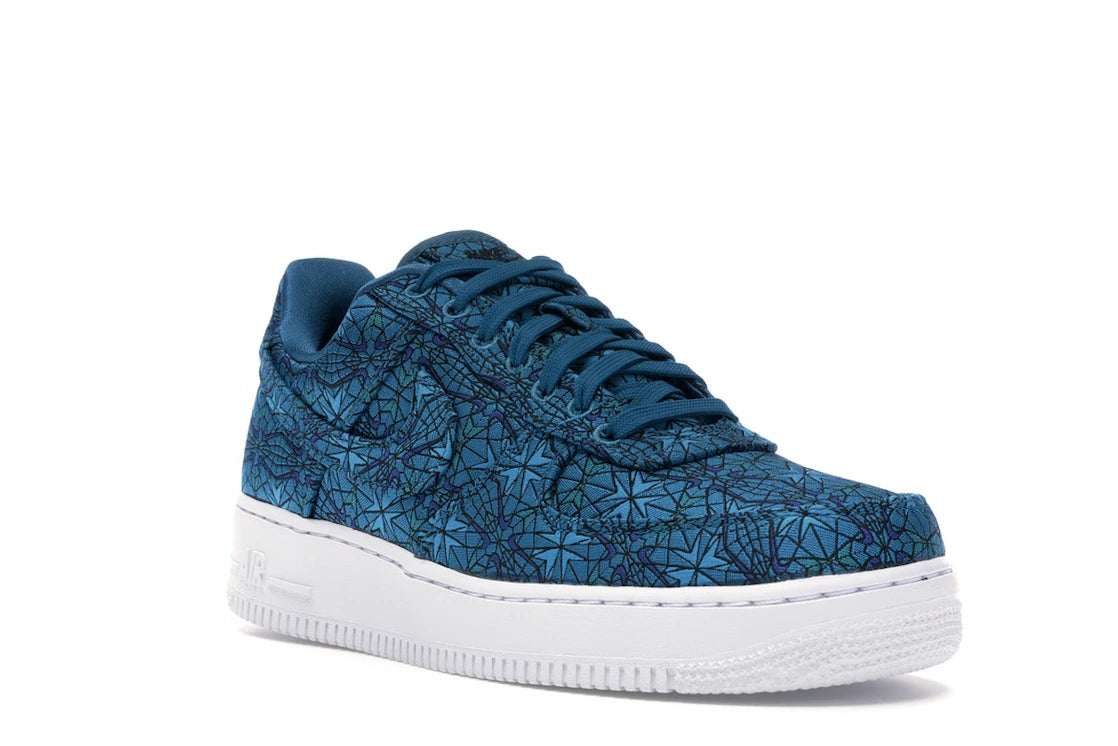 Nike Air Force 1 Low Stained Glass Green Abyss - vue secondaire A