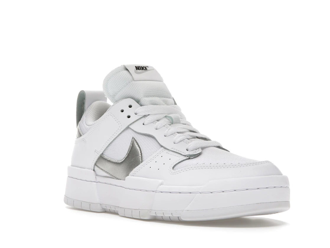 Nike Dunk Low Disrupt White Silver (Women's) - vue secondaire A