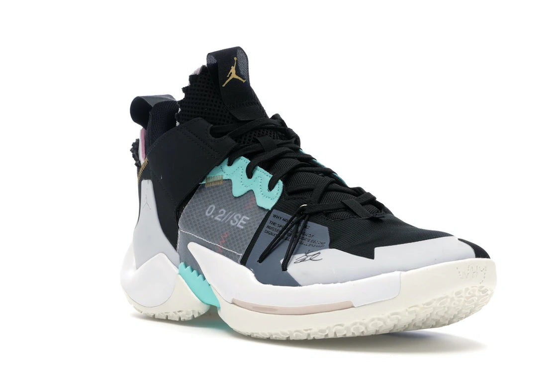 Jordan Why Not Zer0.2 SE Black Vast Grey - vue secondaire A