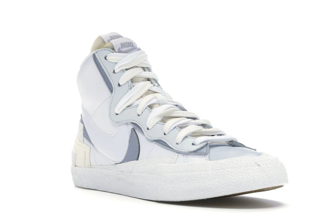 Nike Blazer Mid sacai White Grey - vue secondaire A