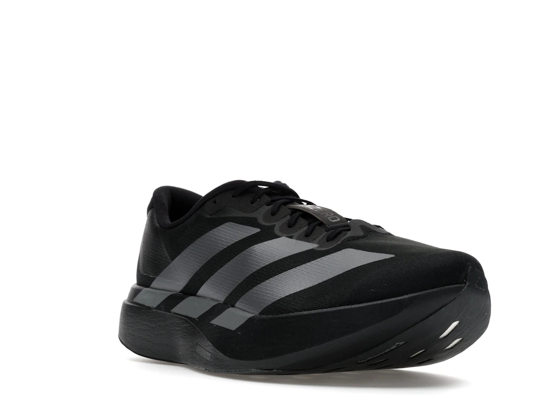 adidas Adizero Evo SL Black Iron Metallic - vue secondaire A
