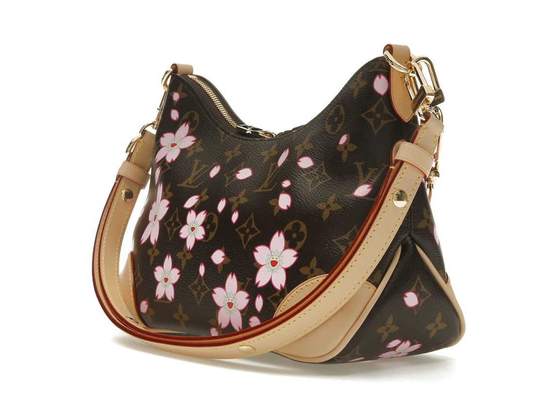 Louis Vuitton x Takashi Murakami Boulogne Sakura Brown - vue secondaire A