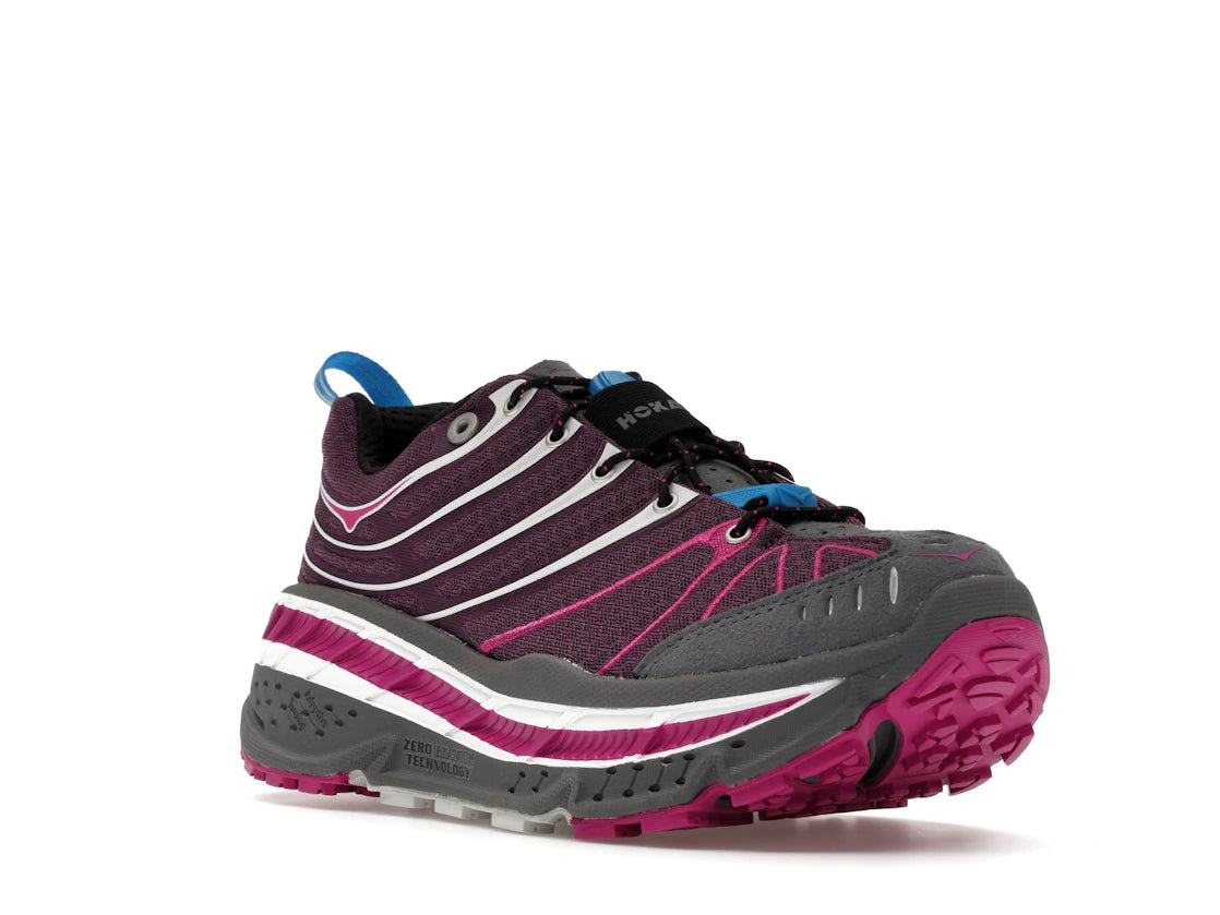 Hoka One One Stinson EVO OG Aubergine Fuchsia - vue secondaire A