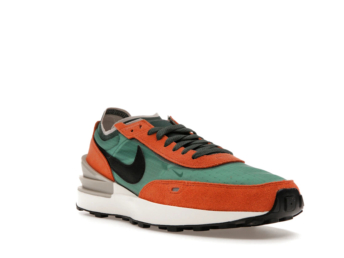 Nike Waffle One SE Pro Green Rush Orange - vue secondaire A
