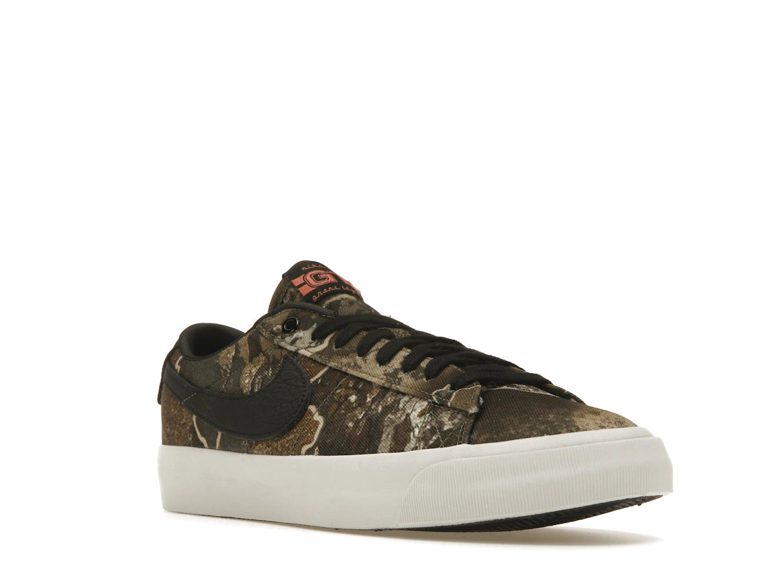 Nike SB Blazer Low Pro GT Premium Green Realtree Camo - vue secondaire A