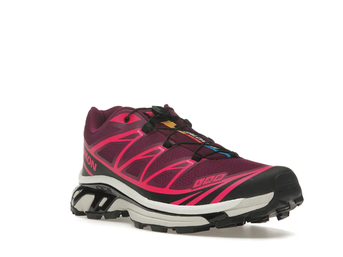 Salomon XT-6 Neon Tokyo Plum Caspia - vue secondaire A